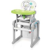 Krzesełko do karmienia Candy Baby Design (zielone)