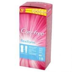 Carefree Flexiform Wkładki higieniczne  1 op.-18szt