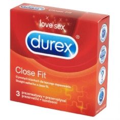Durex Prezerwatywy Close Fit 3 szt