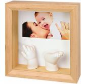 Ramka na zdjęcie + odlew Photo Sculpture Frame Baby Art (naturalna)