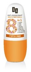 AA Anti-Perspirant Multifunctional 8in1 Dezodorant roll-on Fresh 24H 50ml