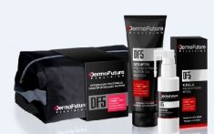Dermofuture Precision DF5 Zestaw w kosmetyczce (szampon p/wypadaniu 200ml + Kuracja przeciw wypadani