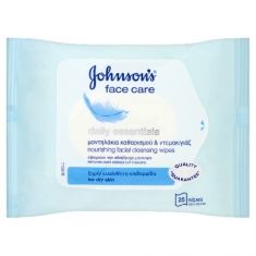 Johnson&Johnson Oczyszczanie twarzy Chusteczki 3w1 do oczyszczania twarzy do skóry suchej i wraż