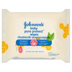 Johnson&Johnson Baby Pure Protect Chusteczki oczyszczajšce  1 op.-25szt