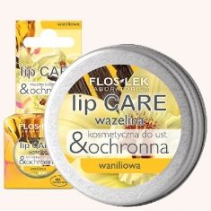 Floslek Lip Care Wazelina do ust Wanilia  15g