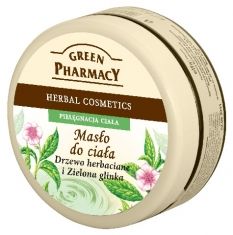 Green Pharmacy Masło do ciała Drzewo herbaciane, Zielona glinka  200ml