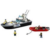 City Policyjna łódź patrolowa Lego