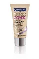 Soraya Studio Cover Make-up  kryjšcy 02 ciepły beż  30ml
