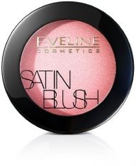 Eveline Satin Blush Róż do policzków nr 03 Peachy Pink  5.5g