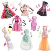 Barbie sukienka z dodatkami Mattel