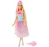 Barbie Długowłose księżniczki Mattel (miętowa)