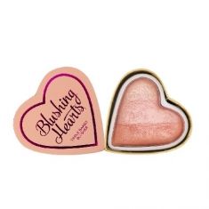Makeup Revolution Blushing Hearts Róż Peachy Pink Kisses  10g