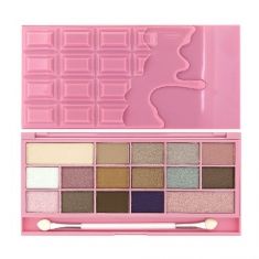 Makeup Revolution I Love Make Up Palette Zestaw cieni do powiek Chocolate Pink Fizz  22g (16 kolorów
