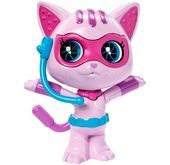 Zwierzaki Agentek Barbie Mattel (fioletowy kotek)