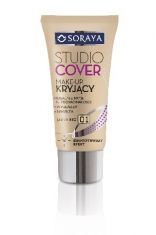 Soraya Studio Cover Make-up  kryjšcy 01 jasny beż  30ml