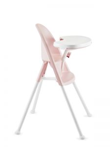 Krzesełko do karmienia - różowy
