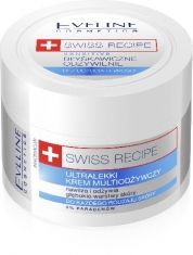 Eveline Swiss Recipe Ultralekki krem multiodżywczy do twarzy i ciała  50ml