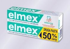 Elmex Sensitive Pasta do zębów 75ml + druga za 50 %