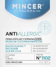 Mincer Pharma Anti Allergic Krem odmładzajšcy na dzień do cery wrażliwej  50ml