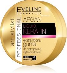 Eveline Argan & Keratin Liquid Guma do włosów extra mocna  100ml