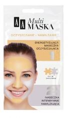 AA Multi Maska Maseczka na twarz oczyszczanie + nawilżanie 2x5ml