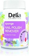 Delia Cosmetics Zmywacz do paznokci z gšbkš bez acetonu  75ml