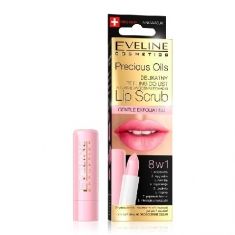 Eveline Precious Oils Peeling do ust 8w1 Lip Scrub  1szt