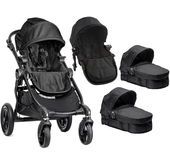 Wózek wielofunkcyjny 2w1 City Select Double Baby Jogger + GRATIS (black)