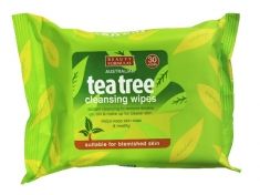 Beauty  Formulas Tea Tree Chusteczki oczyszczajšce od twarzy  1op.-30szt