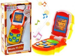 Muzyczny Kolorowy Telefon komórkowy dla Maluszka