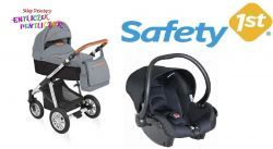 Baby Design DOTTY/DOTTY DENIM/DOTTY ECO + Fotel SAFETY 1ST ONE SAFE XT