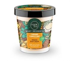 Organic Shop Body Desserts Krem do ciała ujędrniajšcy Caramel Cappuccino 450 ml