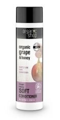 Organic Shop Odżywka do włosów Delikatna Pielęgnacja Winogrono i miód 280 ml