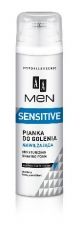 AA Men Sensitive Pianka do golenia nawilżajšca  250ml