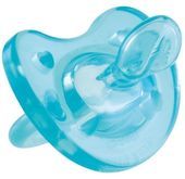 Smoczek uspokajający Physio Soft 0-6m Chicco (niebieski)