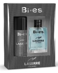 Bi-es Laserre Pour Homme Zestaw prezentowy (dezodorant spray 150ml+woda toaletowa 100ml)