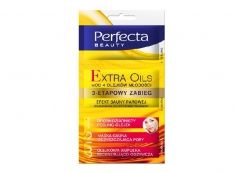 Dax Perfecta Beauty Extra Oils Maseczka 3-etapowy zabieg Efekt Sauny Parowej 13ml
