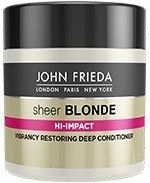 John Frieda Sheer Blonde Maska odbudowujšca do włosów blond Hi-Impact  150ml  new