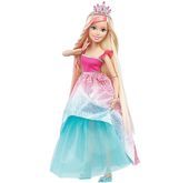 Barbie długowłosa 43cm Mattel (blondynka)
