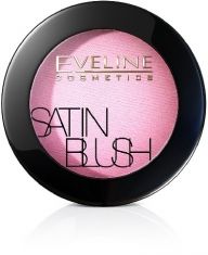 Eveline Satin Blush Róż do policzków nr 01 Soft Pink  5.5g