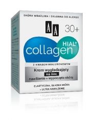 AA Collagen Hial+ Krem wygładzajšco-regenerujšcy na noc  50ml