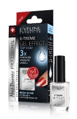 Eveline Nail Therapy Lakier odżywka X-Treme Gel Effect-płynne szkło 12ml