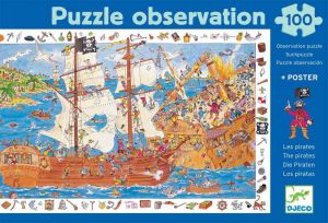Puzzle obserwacyjne - Bitwa Piratów