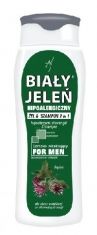 Biały Jeleń Szampon Żel hipoalergiczny 2w1 Men z łopianem  300ml