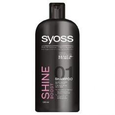 Schwarzkopf Syoss Shine Boost Szampon do włosów pozbawionych blasku 500ml