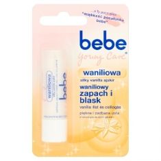 Johnson&Johnson Bebe Pomadka ochronna do ust waniliowa  4,9 g