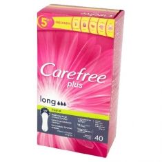 Carefree Plus Long Fresh Wkładki higieniczne  1 op.-40 szt