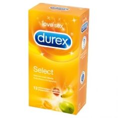 Durex Prezerwatywy Select 12 szt