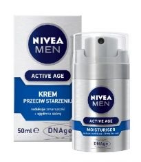 NIVEA FOR MEN DNA-ge Krem Active Age  50ml
