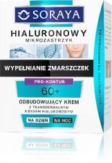 Soraya Hialuronowy Mikrozastrzyk Krem odbudowujšcy 60+ na dzień i noc  50ml